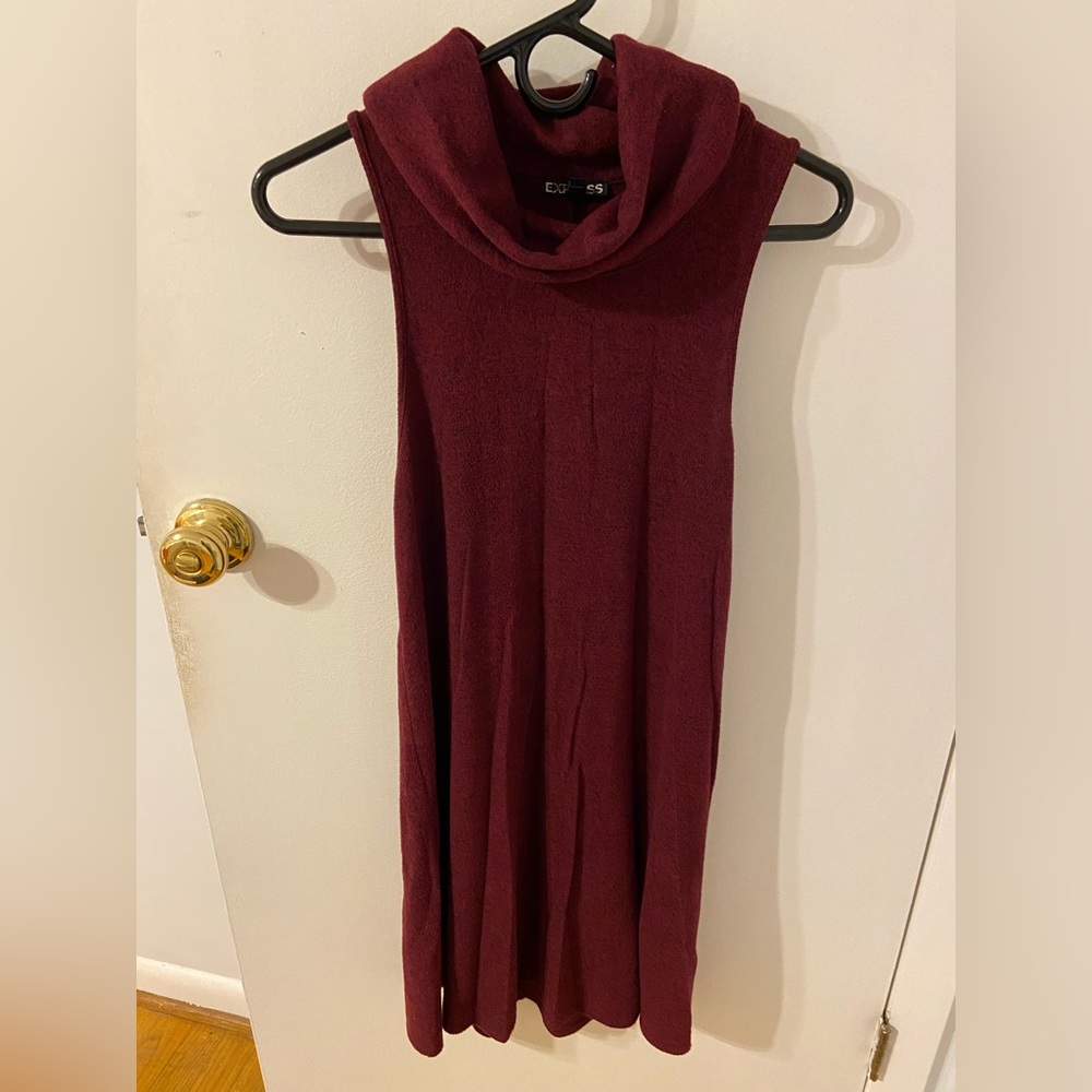 Sleeveless sweater dress - XS